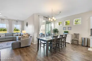 580 Slippery Rock Way, Calabash, NC 28467 — 3-bedroom home in The Farm, Calabash, NC, photo 12 of 46: Dining