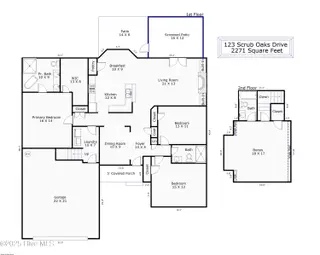 123 Scrub Oaks Drive, Hampstead, NC 28443 – photo 5: FP Sketch