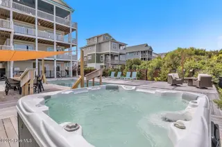 3713 Island Drive, North Topsail Beach, NC 28460 – photo 8: Backyard hot tub