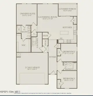 1058 High Tide Street SE, Bolivia, NC 28422 – photo 3: DUNLIN- Fl. Plan Single Fl.