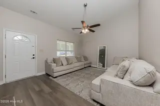 114 Jenny Lane, Havelock, NC 28532 — 3-bedroom townhome in Village Park, Havelock, NC, photo 8 of 37: LivingRoom
