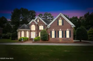 1119 Falling River Walk, Rocky Mount, NC 27804 — 4-bedroom home in River Falls, Rocky Mount, NC, photo 3 of 51: Twilight