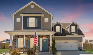 130 Prelude Drive, Richlands, NC 28574 – photo 2: 130-Prelude dusk