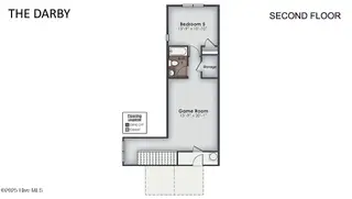 227 Surfside Landing Boulevard Lot 137, Hubert, NC 28539 – photo 4: Darby_Second Floor BR5