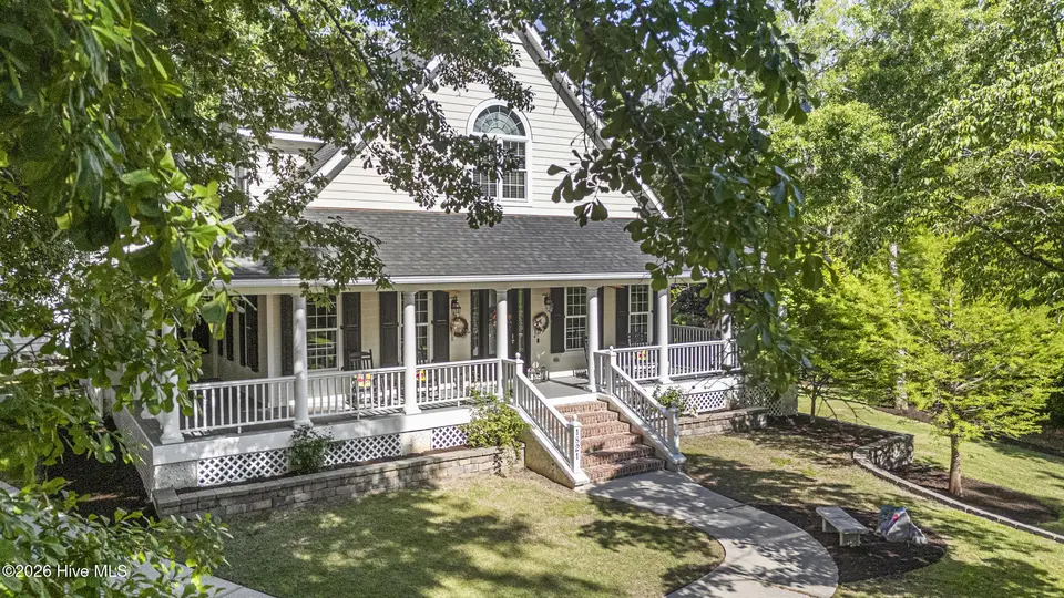 1821 Baywater Court SE, Bolivia, NC 28422 — 3-bedroom home in Winding River Plantation, Bolivia, NC, photo 1 of 69: Drone (78)
