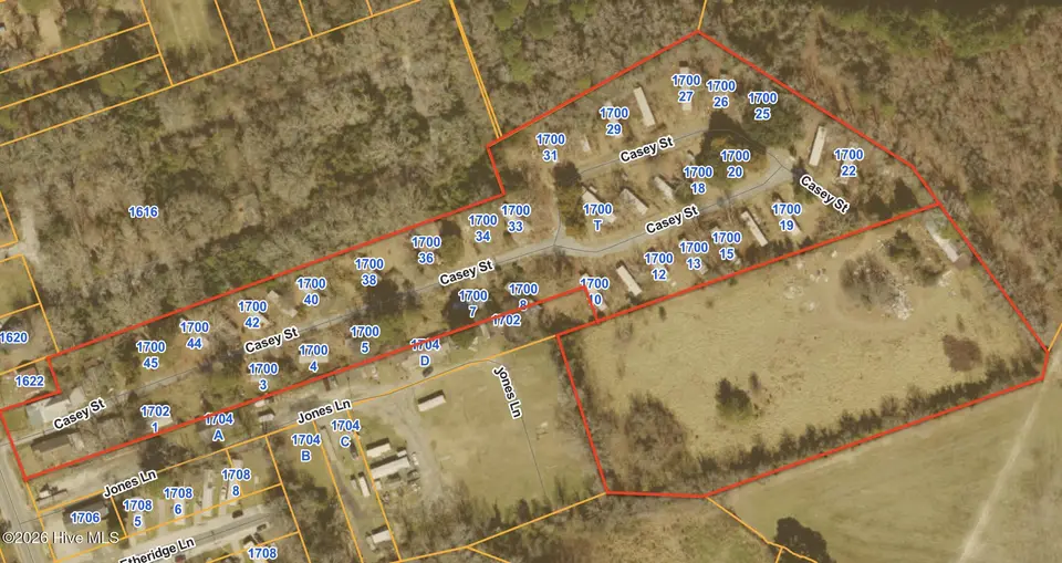 1700 S Slocumb Street, Goldsboro, NC 27530 – photo 1 of 1: Goldsboro Property Line Outline