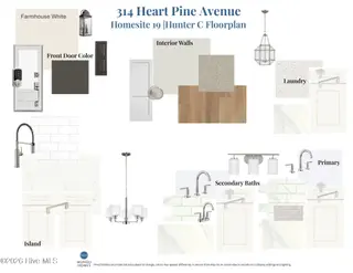 314 Heart Pne Avenue, Wilmington, NC 28411 — 4-bedroom home in Indigo at Abbey Preserve, Wilmington, NC, photo 4 of 4: IAP 19 Vision Board