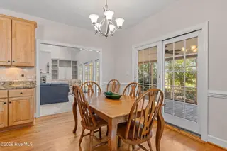 121 Oakleaf Drive, Pine Knoll Shores, NC 28512 – photo 19: brkfst to living