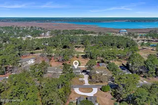 3208 Country Club Road, Morehead City, NC 28557 – photo 2: Aerial with Country Club behind