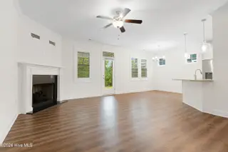 140 Freedom Park Road, Beaufort, NC 28516 – photo 7: Open Living, Kitchen & Entry