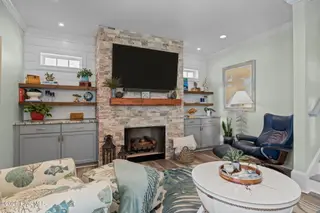 127 Sound Point Drive, Harkers Island, NC 28531 – photo 13: Living room view 2