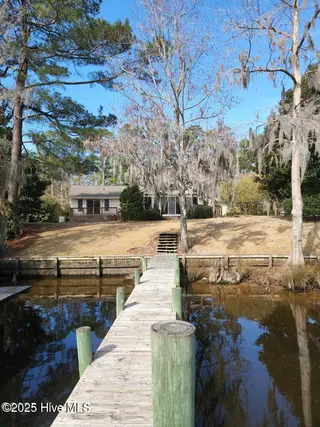 1608 Brices Creek Road, New Bern, NC 28562 – photo 24: View from dock