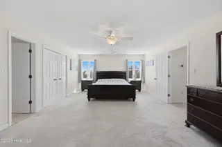 215 Bayshore Drive, Elizabeth City, NC 27909 — 3-bedroom home in Brickhouse Point, Elizabeth City, NC, photo 18 of 68: Primary Bedroom