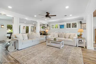217 Salter Path Road, Pine Knoll Shores, NC 28512 – photo 8: Ground floor gathering Room