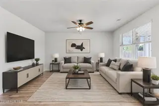 1038 Burled Oak Ridge Loop SE, Bolivia, NC 28422 — 3-bedroom home in Avalon, Bolivia, NC, photo 7 of 64: Virtually staged living area