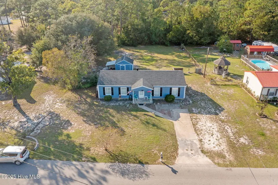 87 Crown Point Road, Hubert, NC 28539 – photo 1 of 21: Aerial