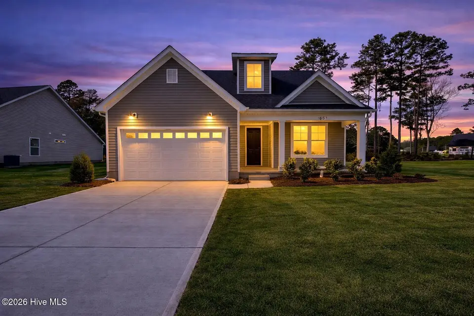 857 Fairway Road, Ayden, NC 28513 – photo 1 of 24: FrontTwilighjt