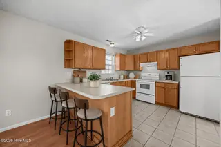 119 Annie Road, Richlands, NC 28574 – photo 6: staged kitchen 2 119 annie