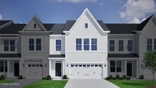 1214 Sunwater Terrace, Leland, NC 28451 — 4-bedroom townhome in Grand Park, Leland, NC, photo 1 of 39: Hydrangea_ElevC_web