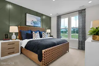 1218 Sunwater Terrace, Leland, NC 28451 — 4-bedroom townhome in Grand Park, Leland, NC, photo 14 of 49: Primary Bedroom - Hyacinth BE - Grand Pa