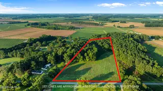 0 Old Smith Chapel Road, Mount Olive, NC 28365 – photo 1: DJI_0493_ApproximateLotLines