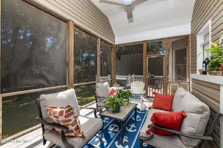 165 Cedar Lane, Newport, NC 28570 — 3-bedroom home in Gull Harbor, Newport, NC, photo 13 of 48: Screened Porch