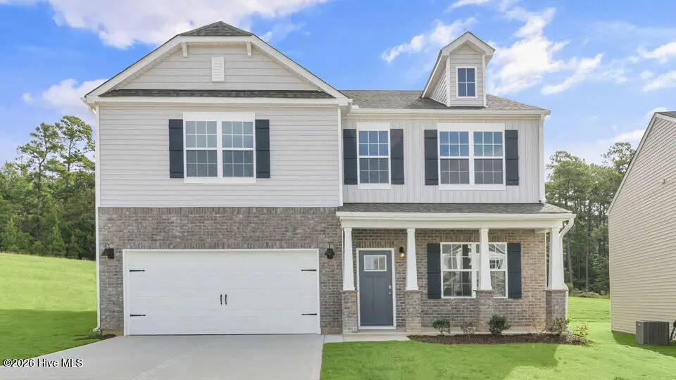 719 Lazy Elm Lane, Aberdeen, NC 28315 – photo 1 of 37: Wilmington B Rendering
