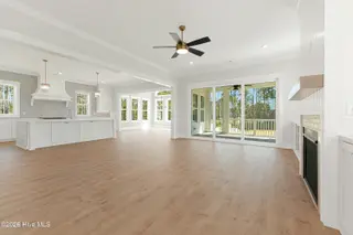 503 Swan Court, Beaufort, NC 28516 – photo 8: Open Layout Living Kitchen Dining