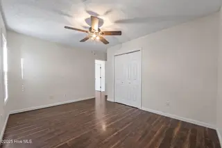 122 Tanbark Drive, Jacksonville, NC 28546 — 3-bedroom home in Aragona Village, Jacksonville, NC, photo 21 of 53: Bedroom 1