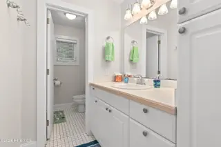 8 Royal Tern Court, Bald Head Island, NC 28461 – photo 22: Downstairs Hall Bathroom