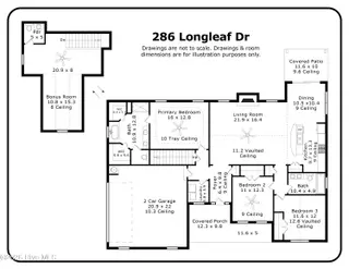 286 Longleaf Drive, West End, NC 27376 – photo 5: Floor Plan_286 Longleaf Drive