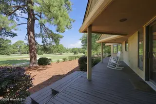 25 Lake Hills Road, Pinehurst, NC 28374 – photo 17: Back Porch Outside Dining Room
