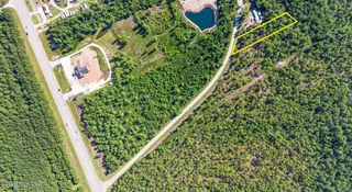 0.82ac Hines Stump Sound Church Road, Holly Ridge, NC 28445 — lot, Holly Ridge, NC, photo 5 of 16: Drone Aerial