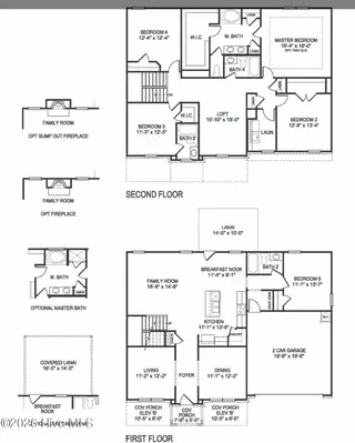 3002 Old Berwick Street SW, Shallotte, NC 28470 — 5-bedroom home in Rutledge, Shallotte, NC, photo 2 of 45: 2913 floorplan
