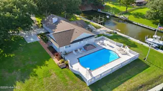 104 Sea Trace Lane, Newport, NC 28570 – photo 10: Aerial View of Pool