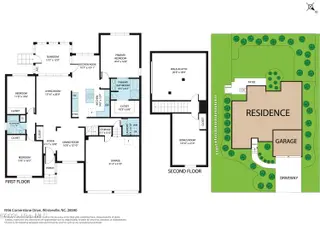 1956 Cornerstone Drive, Winterville, NC 28590 – photo 2: Floor Plan & Site Map