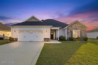 312 Wood House Drive, Jacksonville, NC 28546 – photo 1: Front Twilight
