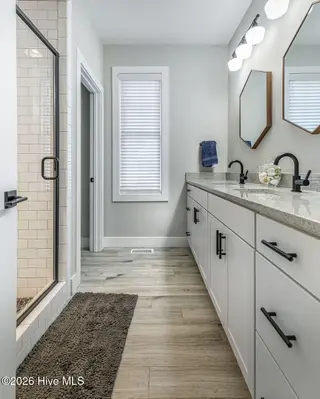 30 Station Avenue, Southern Pines, NC 28387 — 3-bedroom home in Walker Station, Southern Pines, NC, photo 20 of 59: Primary Bath