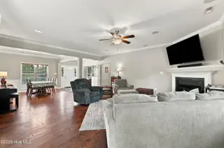 100 Duval Lane, New Bern, NC 28560 – photo 19: 19 - Great Room towards Dining & Office