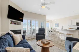105 Beachwood Drive 1c Blue Water Condominiums, Atlantic Beach, NC 28512 – photo 5: Living room