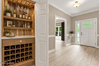10 Eldorado Lane, Pinehurst, NC 28374 – photo 12: AI staged Bar area - 10 Eldorado Ln