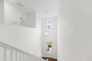 140 Freedom Park Road, Beaufort, NC 28516 – photo 17: Staircase Overlooking Entry & Yard