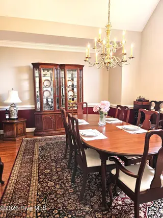 6301 Waters Edge Drive, Rocky Mount, NC 27803 – photo 13: Dining Room View 2