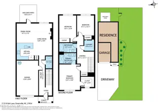 2216 S Kali Lane A, Greenville, NC 27834 – photo 2: Floor Plans
