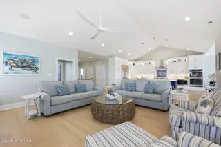 109 Ocean Bluff Drive, Indian Beach, NC 28512 – photo 21: Living Room