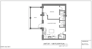 805 Mulberry Street Unit 201, Beaufort, NC 28516 – photo 16: Floor Plan