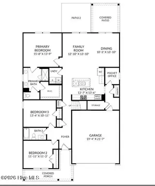 7465 Linda Vista Lane 260, Leland, NC 28451 – photo 2: Floor Plan