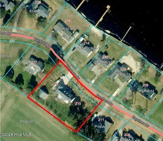 215 Bayshore Drive, Elizabeth City, NC 27909 — 3-bedroom home in Brickhouse Point, Elizabeth City, NC, photo 4 of 68: Satellite view