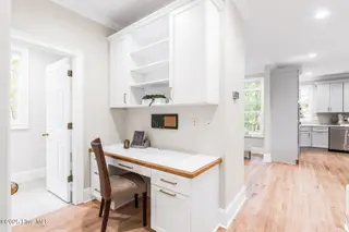 6932 Runningbrook Terrace, Wilmington, NC 28411 — 5-bedroom home in Demarest Landing, Wilmington, NC, photo 24 of 53: Desk/Laundry