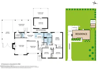 107 Guinevere Lane, Greenville, NC 27858 – photo 2: 052_Floor Plan & Site Map